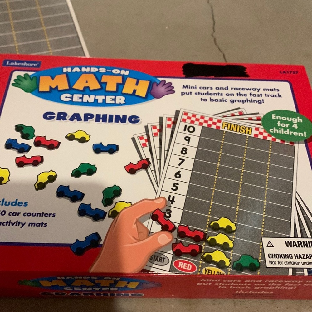 Lakeshore Learning math center graphing game